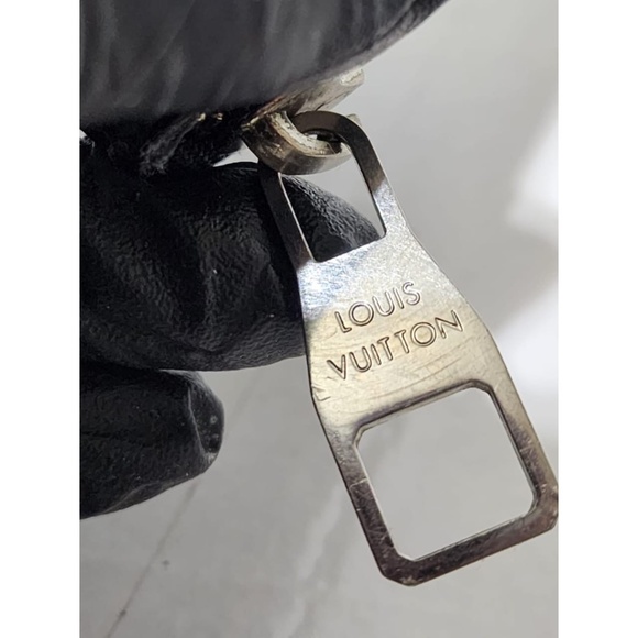 Authentic LOUIS VUITTON Damier Graphite Canvas Zippy Organizer Wallet Black/Grey - Picture 4 of 12